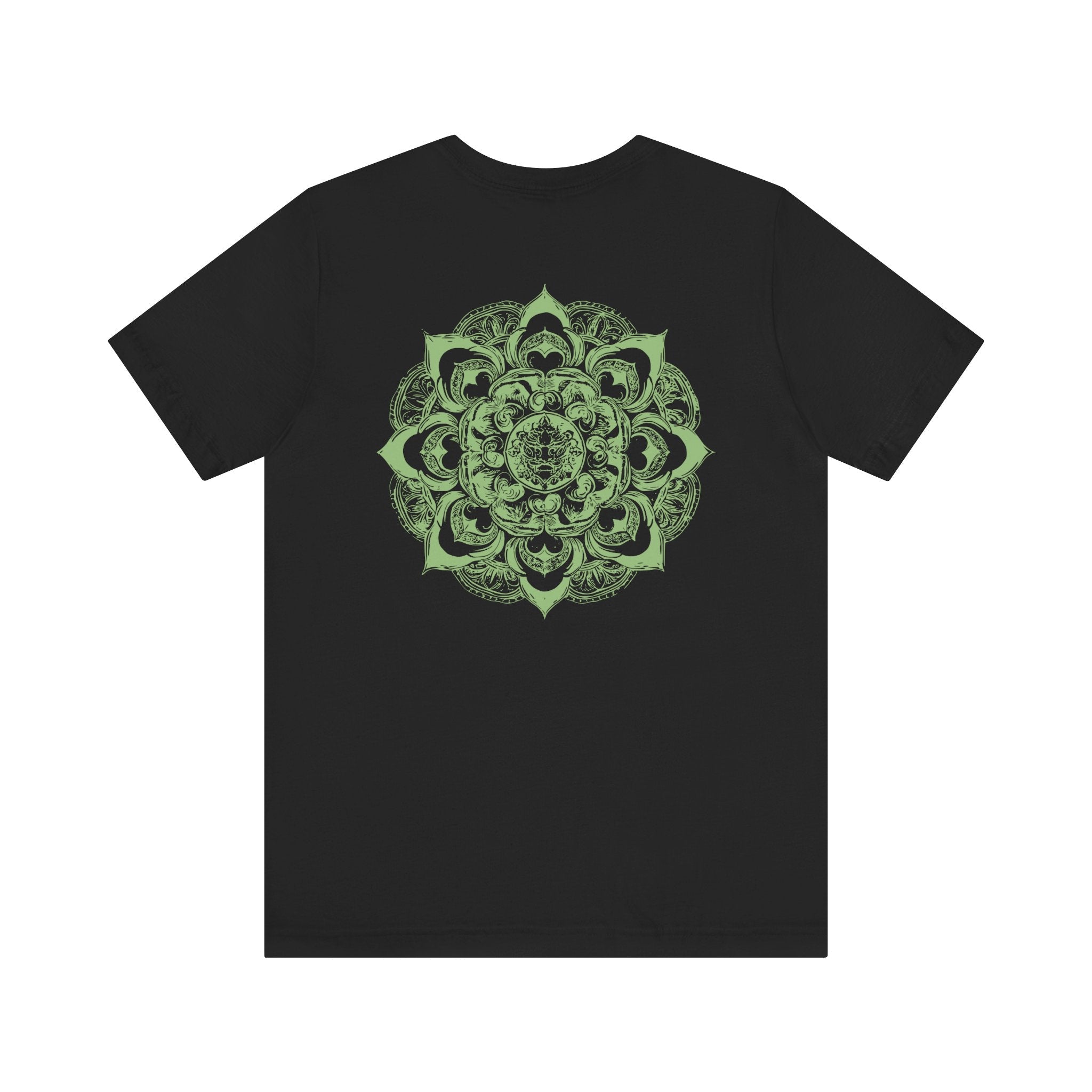 I Am Tee Grateful Edition 1 back view mandala