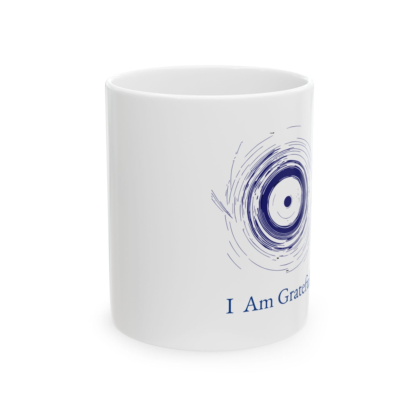 I Am Grateful Custom Mug
