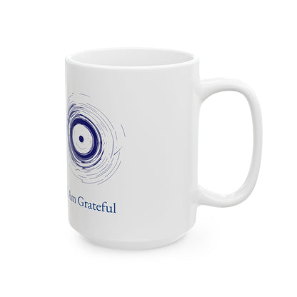 I Am Grateful Custom Mug