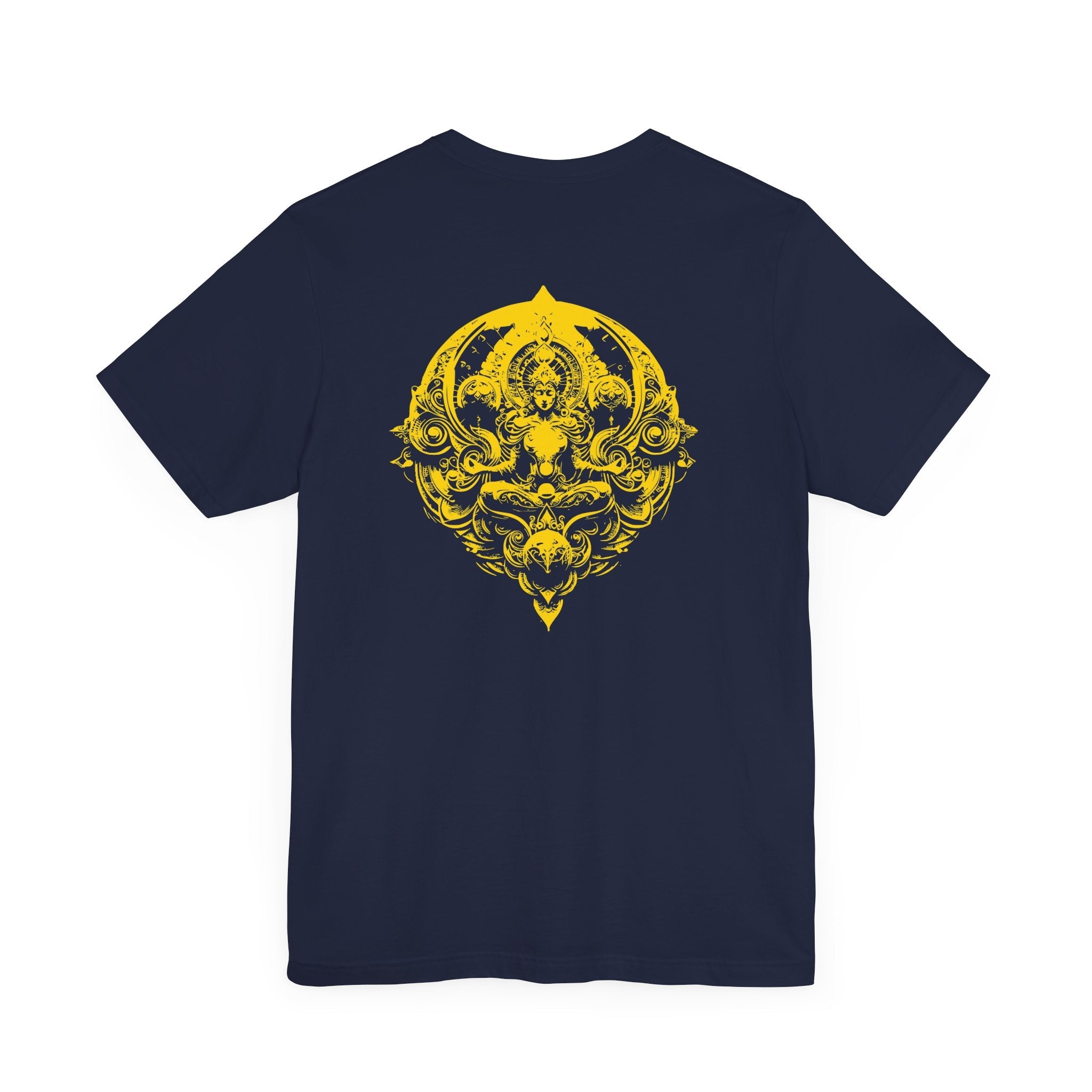 I Am Tee Abundant Edition 1 back view mandala